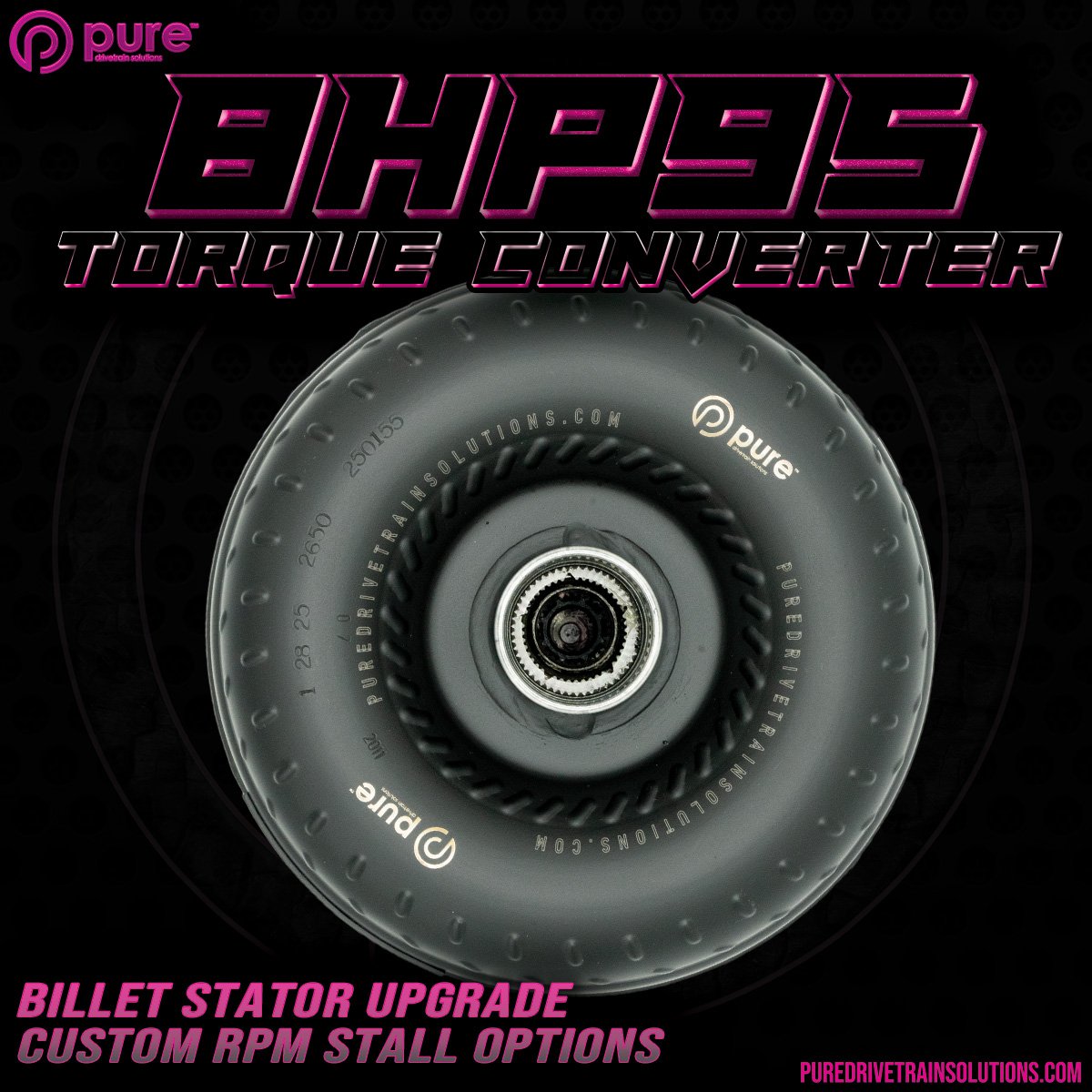 8HP95 Torque Converter Upgrade — Pure Drivetrain Solutions